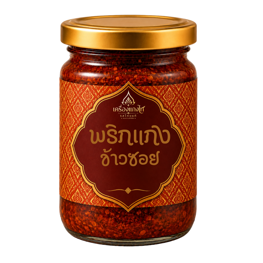 พริกแกงข้าวซอย