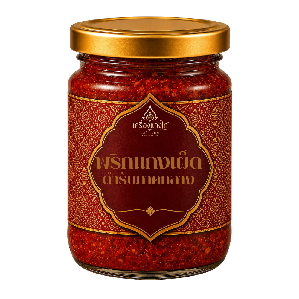 พริกแกงเผ็ดตำรับภาคกลาง